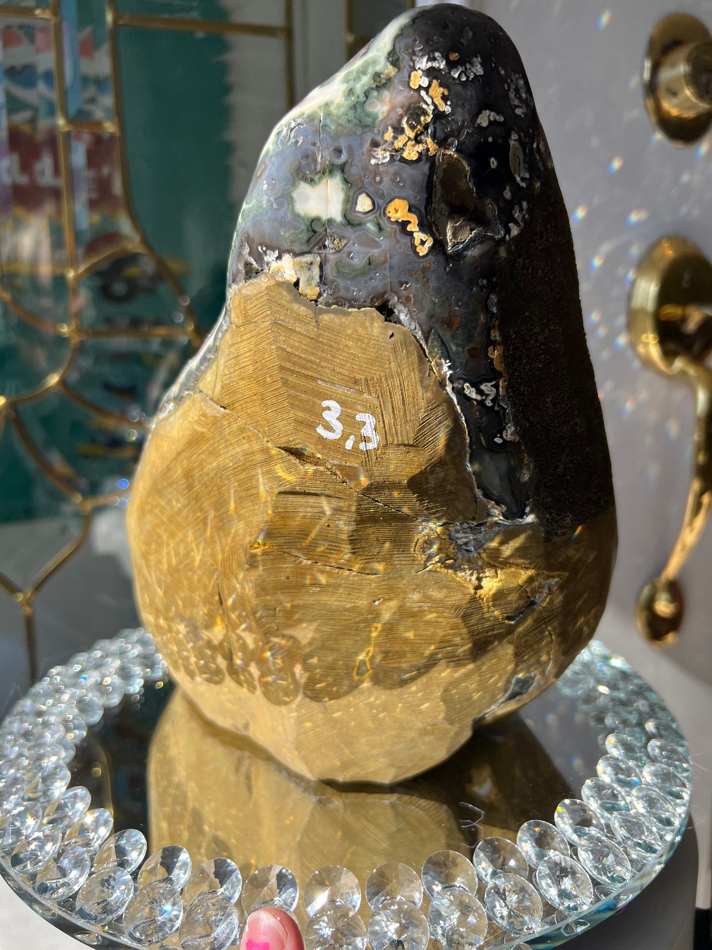 Rainbow Amethyst Red