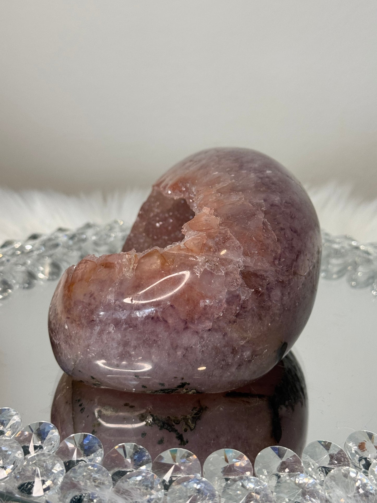 Pretty Pink Geode
