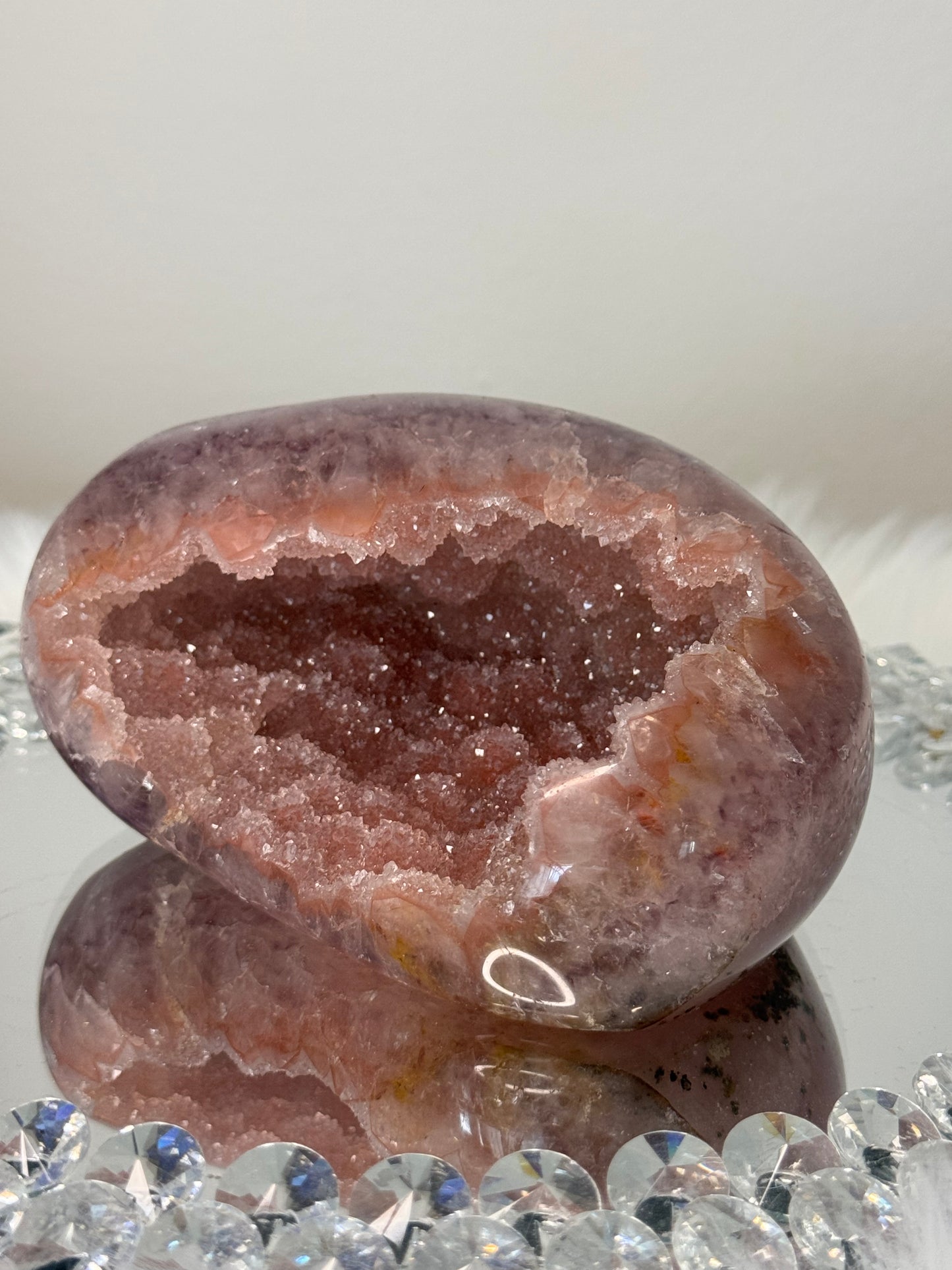 Pretty Pink Geode
